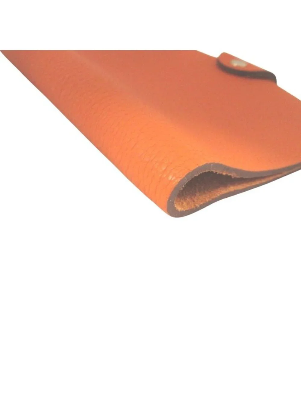 Hermes PM Note Cover Notebook Togo Leather Series Button Orange Agenda